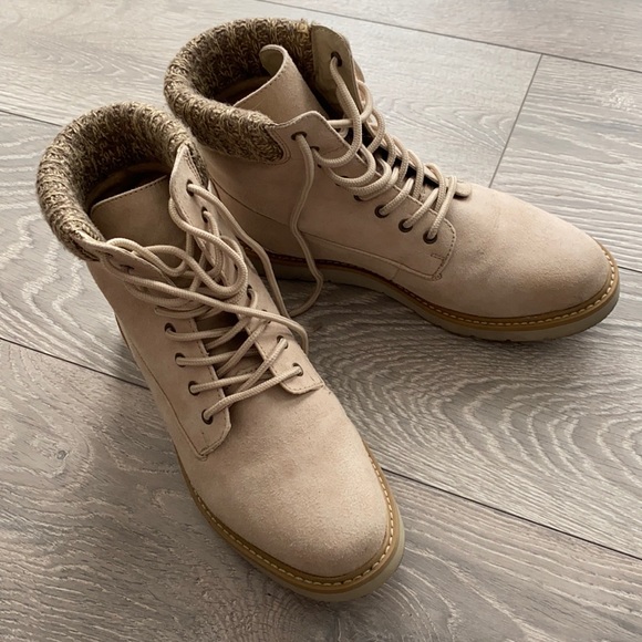 cliffs Shoes - Tan Suede Boots